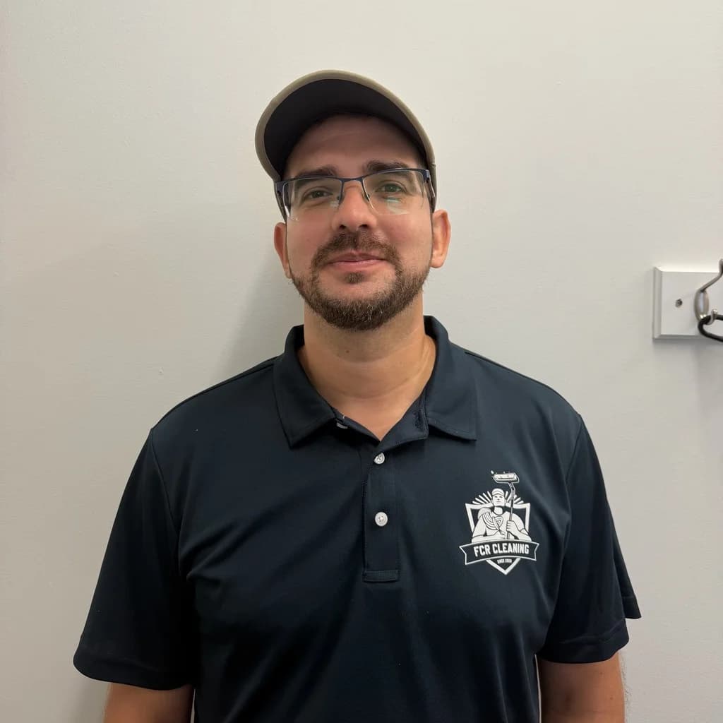 Xavier Cordero, Senior Technician at FCR Cleaning